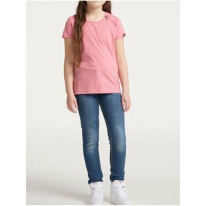 Růžové holčičí basic tričko Ragwear Violka