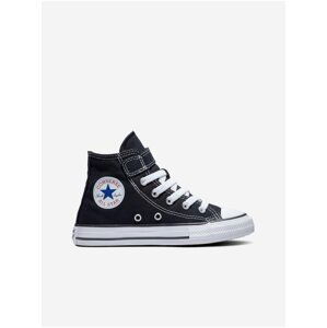 Černé dětské kotníkové tenisky Converse Easy-On