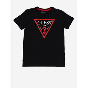 Černé klučičí tričko Guess