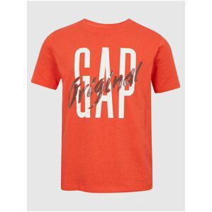 Oranžové klučičí tričko GAP Original