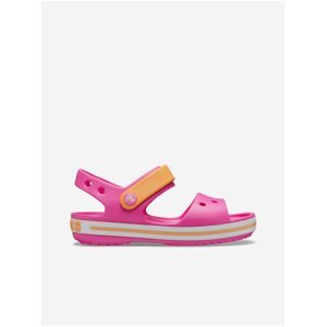 Růžové holčičí sandále Crocs