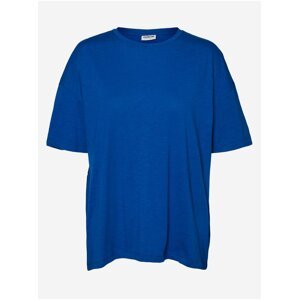 Modré volné basic tričko Noisy May Mathilde