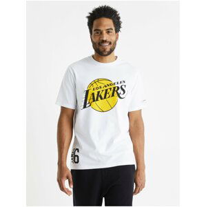 Bavlněné tričko NBA L.A. Lakers Celio