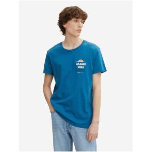 Modré pánské tričko Tom Tailor Denim