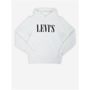 Bílá klučičí mikina s kapucí Levi's®