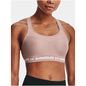 Podprsenka Under Armour Armour High Crossback Bra - růžová