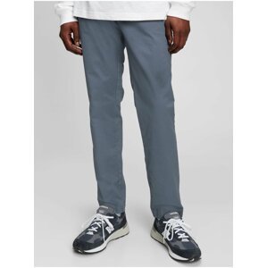 Modré pánské kalhoty modern khakis slim fit GapFlex GAP