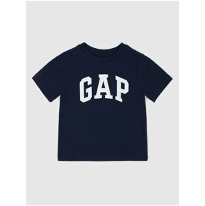 Tmavě modré klučičí tričko s logem GAP GAP