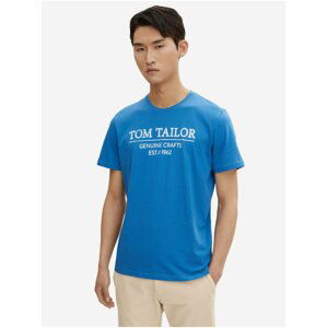 Modré pánské tričko Tom Tailor