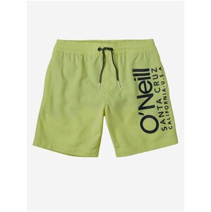 Světle zelené klučičí plavky O'Neill PB CALI SHORTS