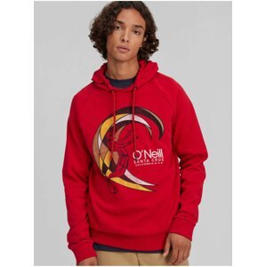 Červená pánská mikina O'Neill ORIGINAL HOODY