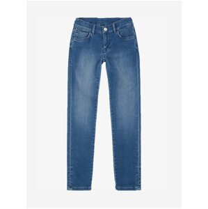 Modré klučičí džínové kalhoty O'Neill LB 5-POCKET JOG DENIM PANTS