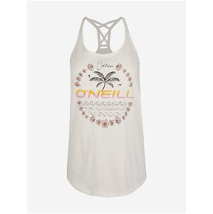 Bílé dámské tílko O'Neill LW BEACH ANGEL TANK TOP