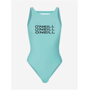 Tyrkysové dámské jednodílné plavky O'Neill PW NOOS LOGO BATHINGSUIT