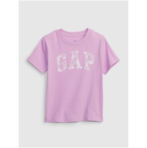 Růžové klučičí tričko s logem GAP