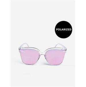 Čiré dámské polarizační sluneční brýle s růžovými sklíčky VUCH Seila