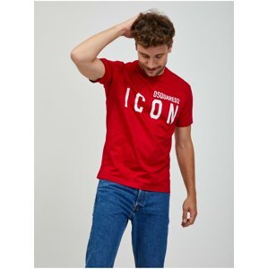 Červené pánské tričko DSQUARED2
