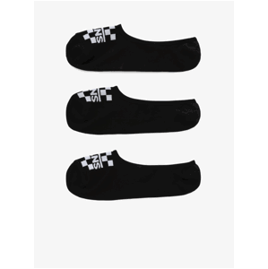 Sada tří párů ponožek v černé barvě VANS