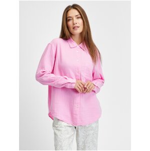 Růžová dámská košile GAP