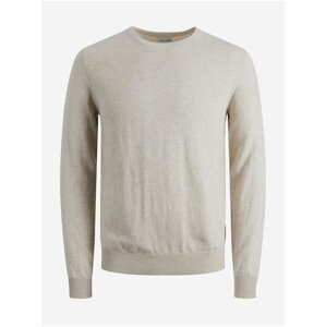 Krémový basic svetr Jack & Jones Emil