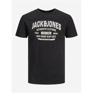 Černé tričko Jack & Jones Jeans