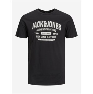 Černé tričko Jack & Jones Jeans