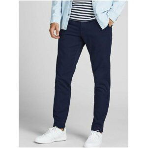 Tmavě modré chino kalhoty Jack & Jones Marco