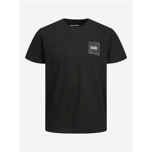 Černé tričko Jack & Jones Lock