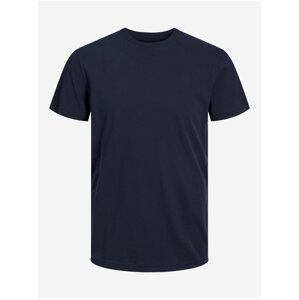 Tmavě modré basic tričko Jack & Jones