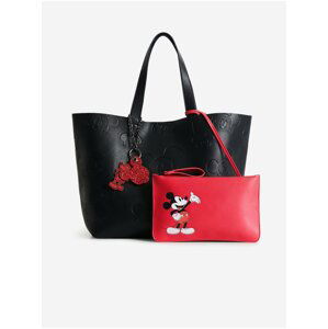 Černý dámský shopper Desigual All Mickey Namibia Rev.