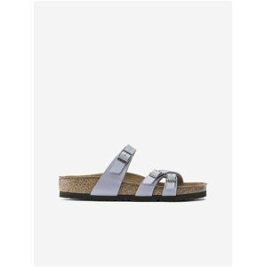 Světle fialové dámské pantofle Birkenstock Franca