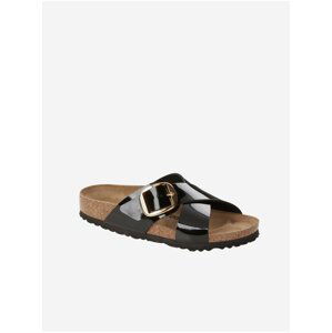 Černé dámské pantofle Birkenstock Siena