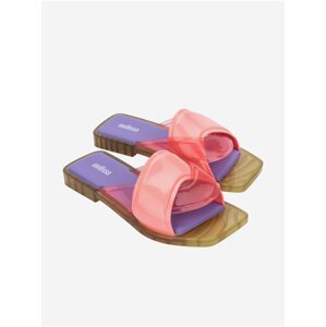Fialovo-růžové pantofle Melissa Brigitte