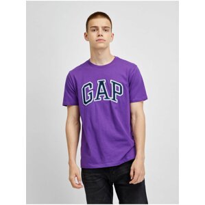 Fialové pánské tričko GAP