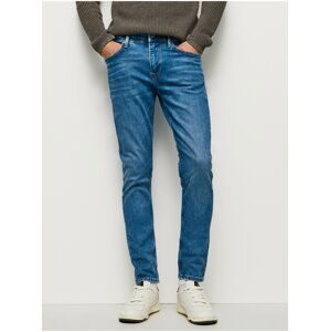 Modré pánské slim fit džíny Pepe Jeans Finsbury