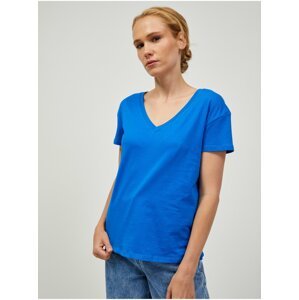 Modré basic tričko ORSAY
