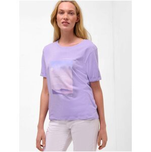 Světle fialové tričko ORSAY