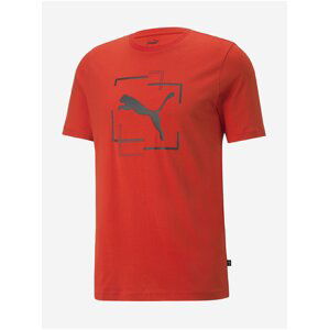 Červené pánské tričko Puma