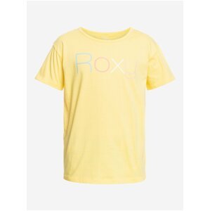 Žluté holčičí tričko Roxy Day and Night