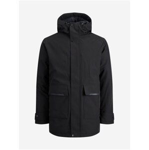 Černá parka Jack & Jones Etiko