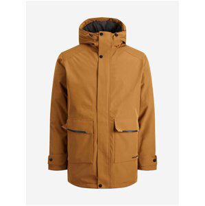 Hnědá parka Jack & Jones Etiko