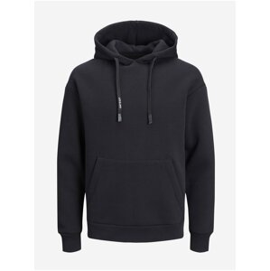 Černá mikina s kapucí Jack & Jones Eking