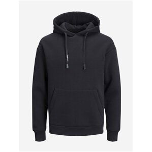 Černá mikina s kapucí Jack & Jones Eking