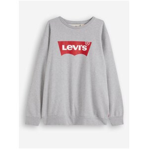 Světle šedá pánská žíhaná mikina Levi's®