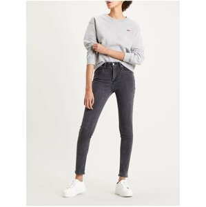 Tmavě šedé dámské skinny fit džíny Levi's® 721