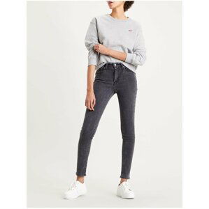 Tmavě šedé dámské skinny fit džíny Levi's® 721