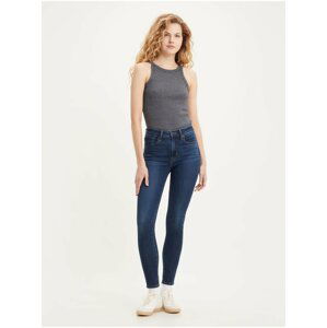 Tmavě modré dámské skinny fit džíny Levi's® 721