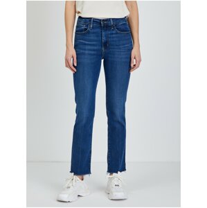 Tmavě modré dámské straight fit džíny Levi's® 724