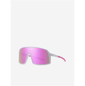 Růžové dámské polarizační sportovní sluneční brýle VeyRey Raziel