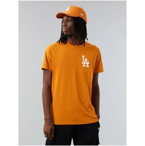 Oranžové pánské tričko New Era
